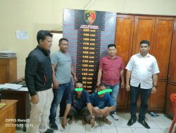 Curi Sepeda Motor di Penitipan, Dua Pria Paruh Baya Di Gelandang Kebalik Jeruji