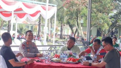 Kapolresta Deli Serdang Hadiri Fun Bike Bersama TNI, Dalam Rangka HUT ke 61 Korem 022/PT