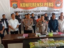 Bawa Ektasi 9550 Butir dan 18 Kg Sabu, Nelayan Tanjung Balai Ditangkap
