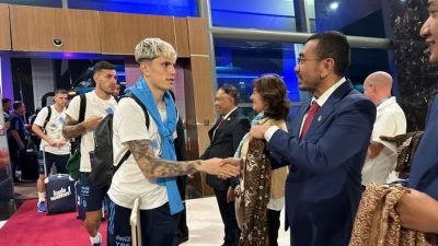 Timnas Argentina Tiba di Indonesia