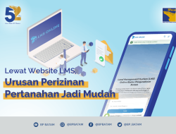 Lewat Website LMS, Urus Perizinan Pertanahan Jadi Mudah