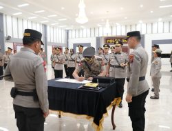 Kapolda Sumut Lantik 3 Pejabat Utama 8 Kapolres Jajaran