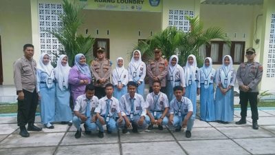 Cegah Kenakalan Remaja, Polsek Batang Kuis Goes To School