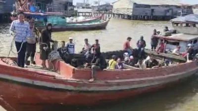 Polres Rohil Amankan 51 PMI Ilegal dari Malaysia Hendak Pulang ke Sumut