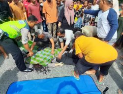 Terlindas Mobil, Mahasiswi Berparas Cantik Meregang Nyawa