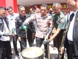 Sabu Seberat 19,693 kg Dimusnahkan, Kapolresta Barelang: Segera Insaf Sebelum Ketangkap