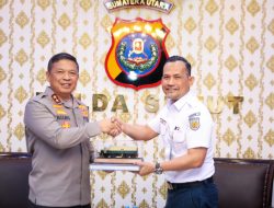 Polda Sumut dan PT KAI Bersinergi Ciptakan Ruang Publik Aman