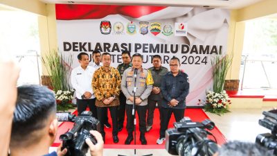 Deklarasi Pemilu Damai 2024, Kapolda : Pemilu Merupakan Pesta Perebutan Hati Rakyat