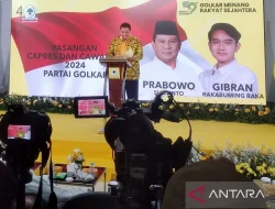 Partai Golkar Usulkan Gibran jadi Bakal Cawapres Prabowo