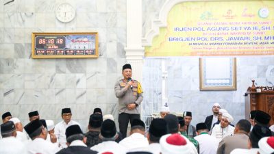 Kapolda Sumut Komitmen Berantas Judi dan Narkoba, Jumat Curhat Warga Senang