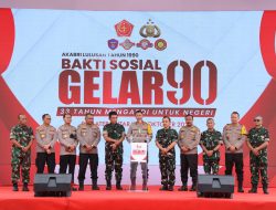 Polda Sumut dan Kodam I BB Gelar Bakti Sosial Alumni AKABRI 1990