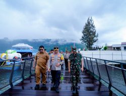 Kapolda Sumut Tinjau Venue Pastikan Keamanan Event Aquabike Jetski Danau Toba