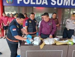 Polda Sumut Terus Lakukan Perburuan Jaringan Narkoba, Terbaru 2.112 Tersangka Ditangkap
