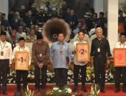 Hasil Pengundian Nomor Urut Pilpres 2024: Anies-Cak Imin 1, Prabowo-Gibran 2, Ganjar-Mahfud 3