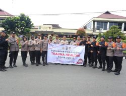 Polda Sumut Turunkan Tim Trauma Healing ke Humbahas