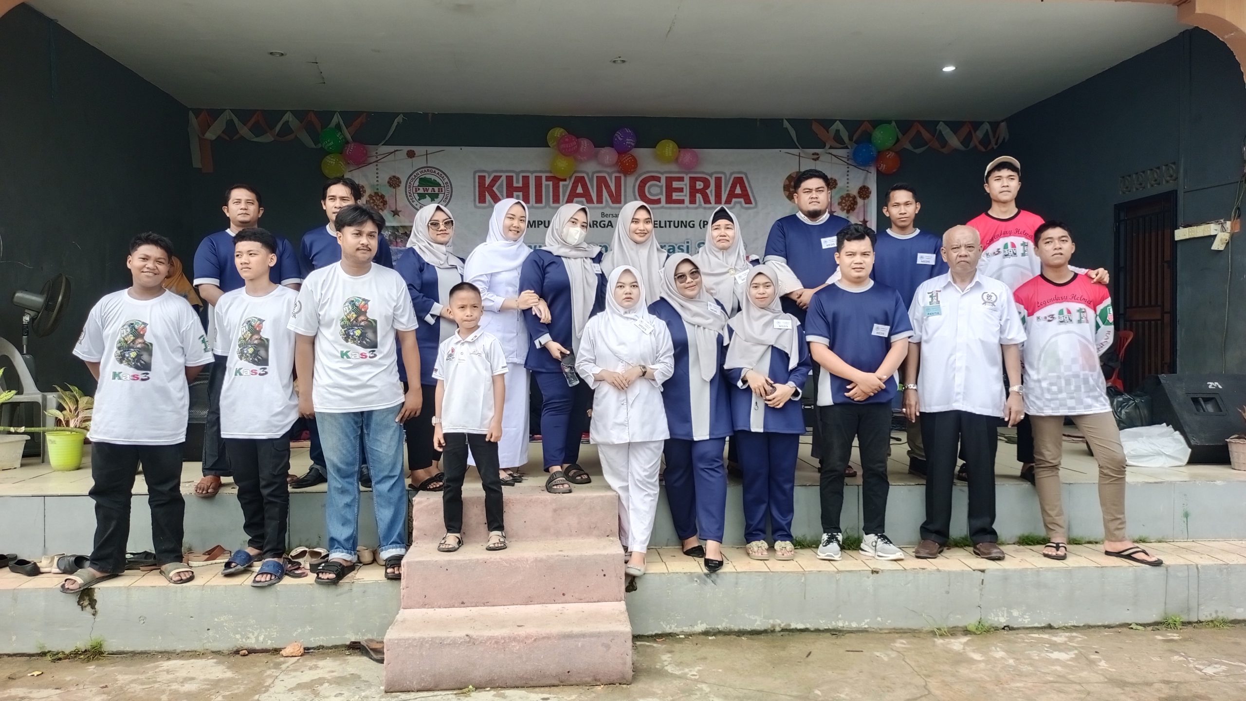 Tim Medis Khitanan Massal bersama Komunitas Ara Simpang 3 (KAS 3)