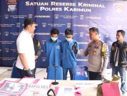 Polres Karimun Berhasil Bekuk Pelaku Kasus Curat dengan 12 TKP
