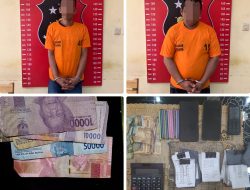 Jatanras Polresta Deli Serdang Tangkap Dua Orang Jurtul Judi Togel