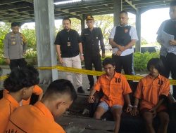 Markas Begal Digerebek Polisi Di Belawan