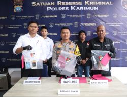 Satreskrim Polres Karimun Ungkap Pelaku Pencurian