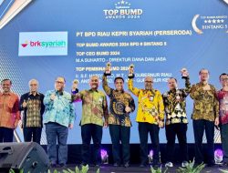 Gubernur Kepri H. Ansar Ahmad Kembali Raih  Penghargaan TOP Pembina BUMD 2024