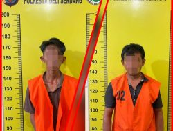 Dapati Paket Sabu Siap Edar, Dua Pria di Deli Serdang Diboyong Polisi