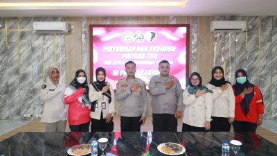 Cegah Penyakit TBC, Polres Karimun Terima penyuluhan UPT Puskesmas Karimun