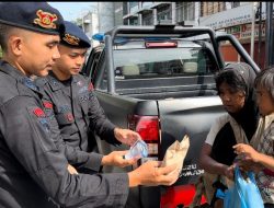Batalyon A Sat Brimob Polda Sumut Bakti Sosial Rangka Jumat Berkah