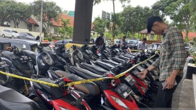 Polda Kepri Sita 36 Unit Sepeda Motor Curian