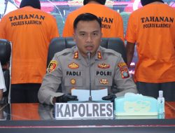 Satresnarkoba Polres Karimun Berhasil Ungkap Tindak Pidana Narkotika 2.098,55 Gram Sabu Dan 0,22 Gram Ganja