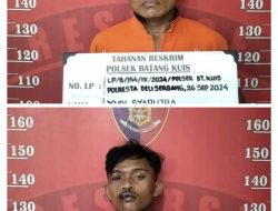 Ketangkap Warga, Dua Curanmor Dapat Salam Olah Raga Warga Batang Kuis