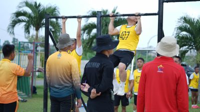 Sat Brimob Polda Sumut Dipercaya Sebagai Tim Penguji Kesamaptaan Jasmani Penerimaan SIP Angkatan Ke -54 Tahun 2025