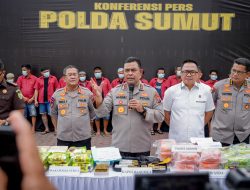 Jaringan Narkoba Internasional Hingga Bandar Bersenjata Dibongkar Polda Sumut