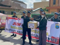 Berbagi Berkah, Brimob Polda Sumut Tebar Kebaikan Lewat Baksos di Medan Tembung