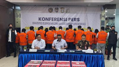 Imigrasi Batam Gelar Operasi Gabungan Wira Waspada Terhadap Warga Negara Asing