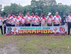Bupati dan Wabup Karimun Hadiri Penutupan Open Turnamen Sepak Bola Pasundan Cup Tahun 2025 di Kundur