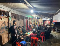 Personel Brimob Polda Sumut Kompi 4 Yon C Hadir Bersama Warga Desa Ononamele I Lot, Perkuat Pamswakarsa Demi Harkamtibmas