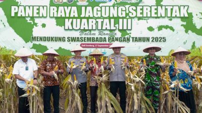 Dukung Ketahanan Pangan Panen Raya Jagung Kuartal III : Polda Sumut Komitmen Wujudkan Swasembada Pangan
