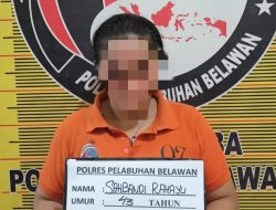 Polres Pelabuhan Belawan Amankan 5 Pengguna Narkoba Saat Penyisiran Lokasi Rawan Tawuran