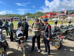 Garda Terdepan Pengamanan RI 2, Brimob Polda Sumut Sterilisasi Nias Kunjungan Wapres