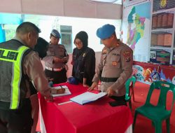 Sie Propam Polresta Deli Serdang Lakukan Pengecekan Personel di Pos PAM Terpadu Ops Lilin Toba 2025