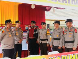 Kapolda Kepri Laksanakan Pengecekan Pos Pengamanan Nataru Di Karimun