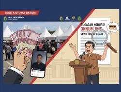 Diduga Dompleng Acara Pemko Batam, Oknum PNS Disparbud Inisial M Disebut Raup Keuntungan dari Sewa Tenda UMKM