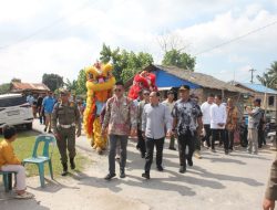Sekda Deli Serdang Lakukan Peletakan Batu Pertama Pembangunan Sekolah Buddhis dan Serahkan Ijin Ternak