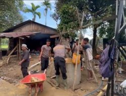 Setetes Kepedulian untuk Kehidupan, Brimob Polda Sumut Resmikan Sumur Air Bersih di Desa Batu Horing