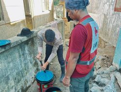 Sinergi Kemanusiaan Brimob dan PMI, Dapur Lapangan Beroperasi dan Masjid Diperbaiki di Aek Ngadol