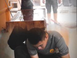 Taruna Akpol Kegiatan Latsitardanus Tunjukkan Semangat Pengabdian Sosial dan Penataan Posko