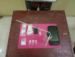 Satresnarkoba Polres Palas Amankan Tersangka Pengedar Sabu Lintas Provinsi