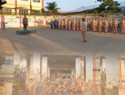 Brimob Polda Sumut Hadir di Sekolah, Bentuk Karakter dan Nasionalisme Taruna SMA Akterlis