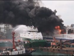 Kebakaran Kembali Terjadi di ASL Shipyard Batam, Standar Keselamatan Jadi Sorotan
